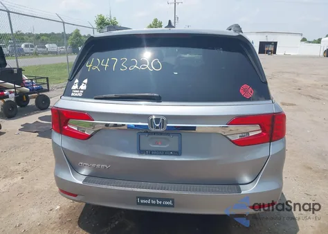 2019 Honda Odyssey Ex-L from USA, damaged, VIN 5FNRL6H70KB132263